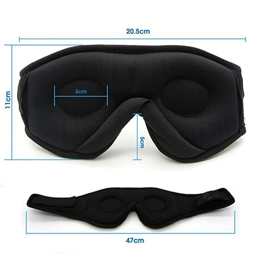 3D Eye Headphones Bluetooth Mask For Sleep