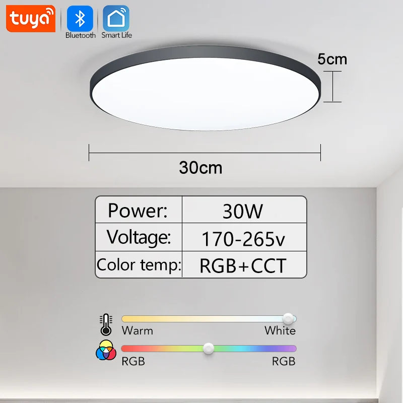 Smart RGB LED Light with Speaker