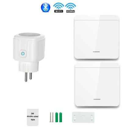 Wireless Mini Voice Control Smart Switch With Alexa - Atmos Hub