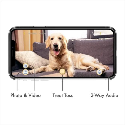 Full HD Wifi Pet Furbo Dog Camera