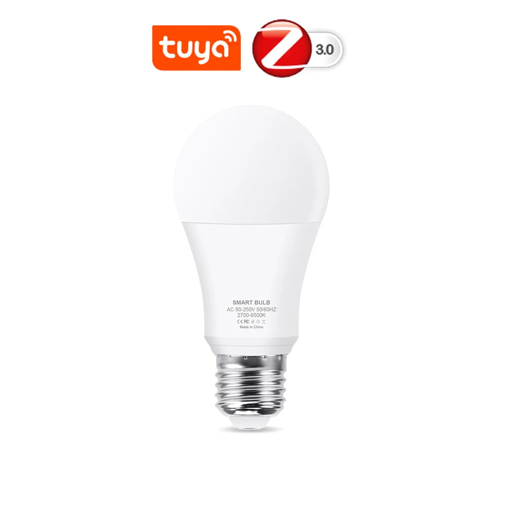 Smart Tuya Zigbee E27 Led Light Alexa Bulb - Atmos Hub