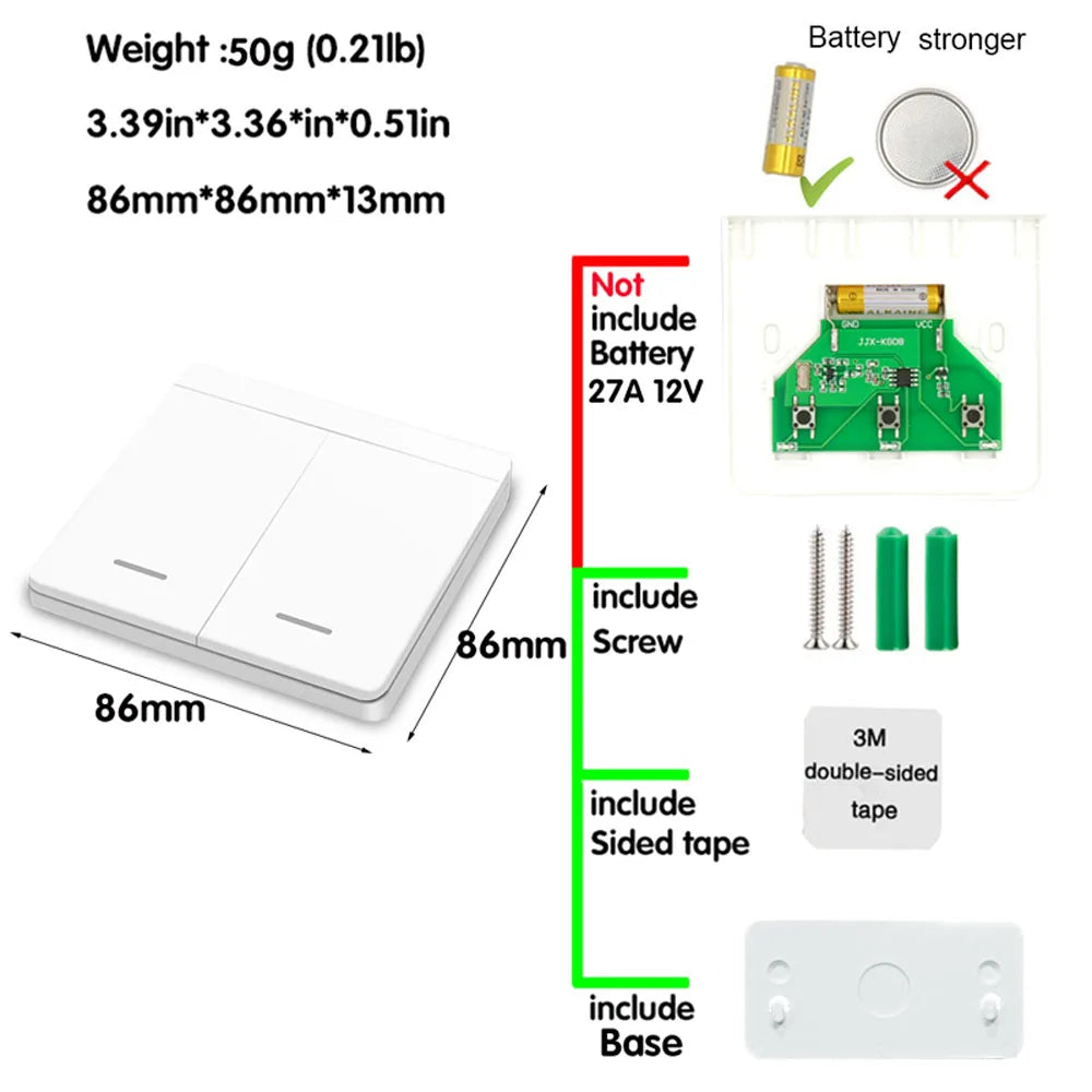 Wireless Mini Voice Control Smart Switch With Alexa - Atmos Hub