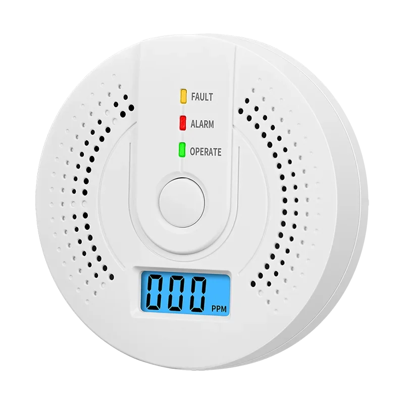 High Sensitive LCD Independent Alarm Detector - Atmos Hub