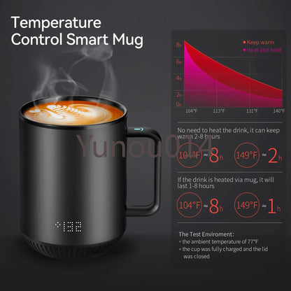 Temperature Control Smart Heated Coffee Mug