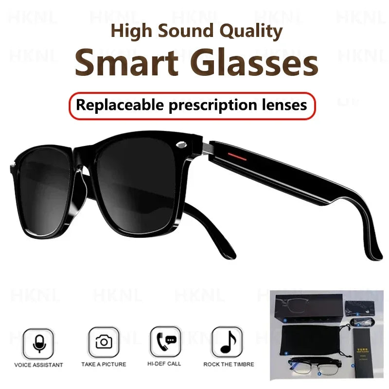 Smart Wireless Music Camera Sunglasses - Atmos Hub