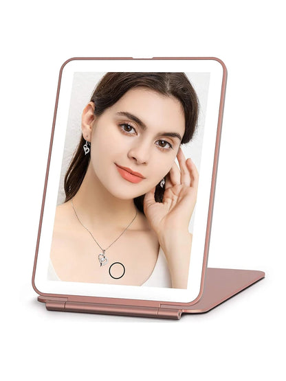 Rechargeable Touch Screen LED Foldable Mirror