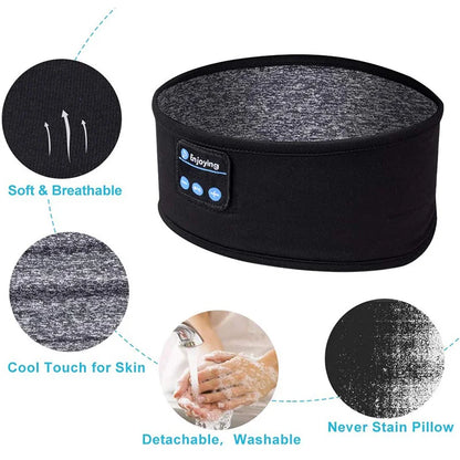 Elastic Wireless Music Earphones Sleeping Headband