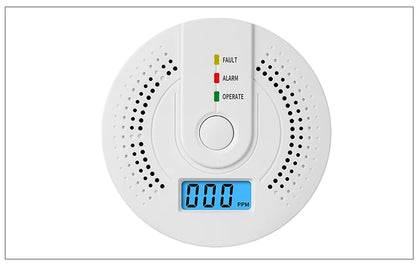 High Sensitive LCD Independent Alarm Detector - Atmos Hub