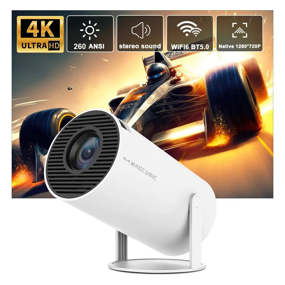 HY300 Pro 4K Android 11 Magcubic Projector