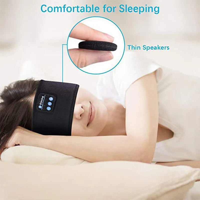 Elastic Wireless Music Earphones Sleeping Headband