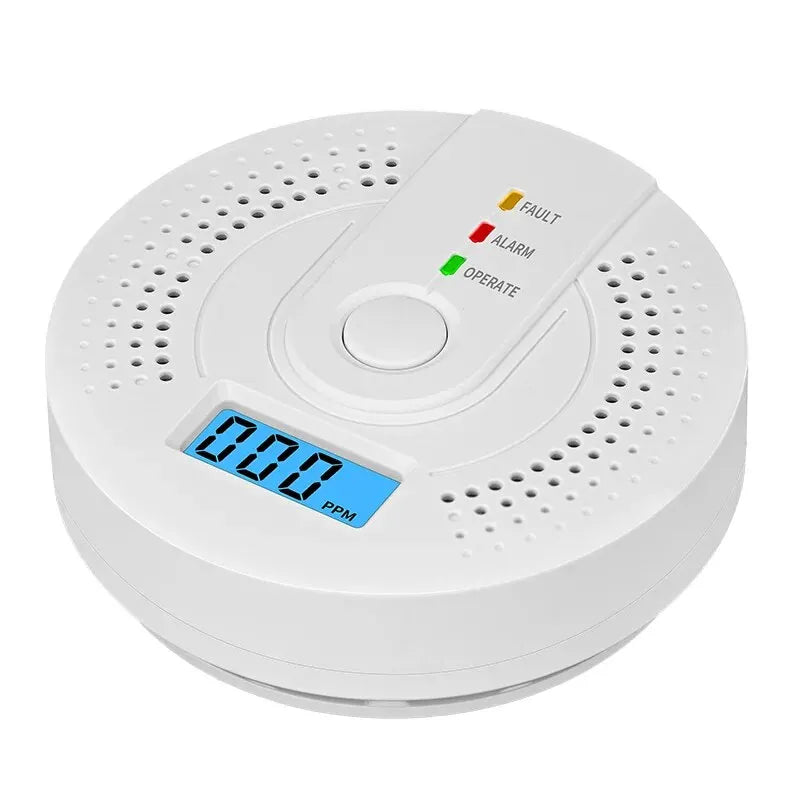 High Sensitive LCD Independent Alarm Detector - Atmos Hub