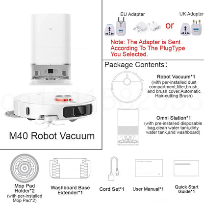 High-Precision Robot Vacuum Cleaner