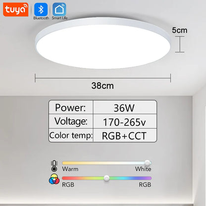 Smart RGB LED Light with Speaker