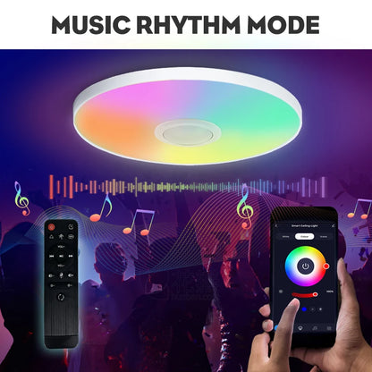 Smart RGB LED Light with Speaker