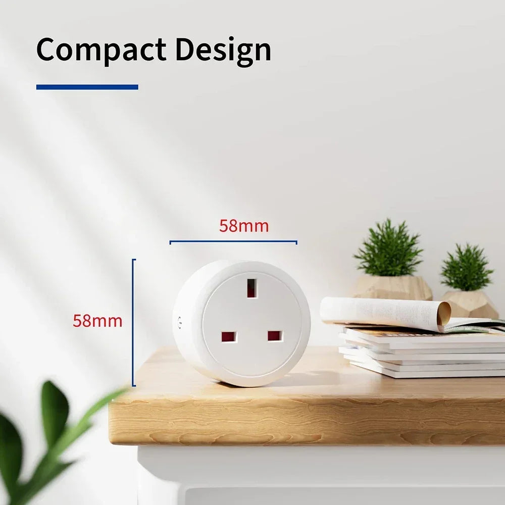 TUYA WIFI Smart Voice Control Socket With Alexa - Atmos Hub