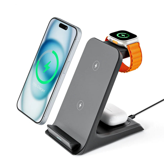 3 in 1 Wireless Charger Dock For iPhone