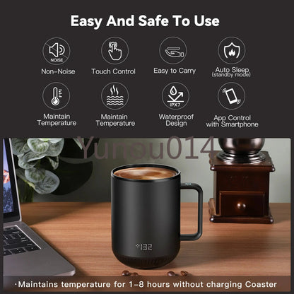 Temperature Control Smart Heated Coffee Mug