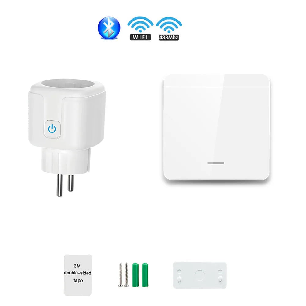 Wireless Mini Voice Control Smart Switch With Alexa - Atmos Hub