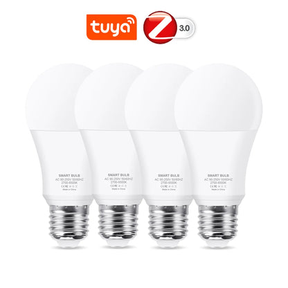 Smart Tuya Zigbee E27 Led Light Alexa Bulb - Atmos Hub