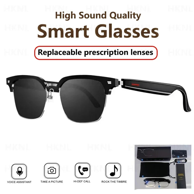 Smart Wireless Music Camera Sunglasses - Atmos Hub