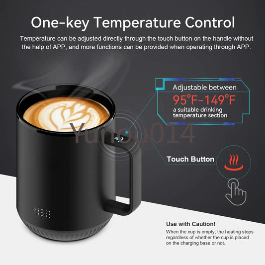 Temperature Control Smart Heated Coffee Mug