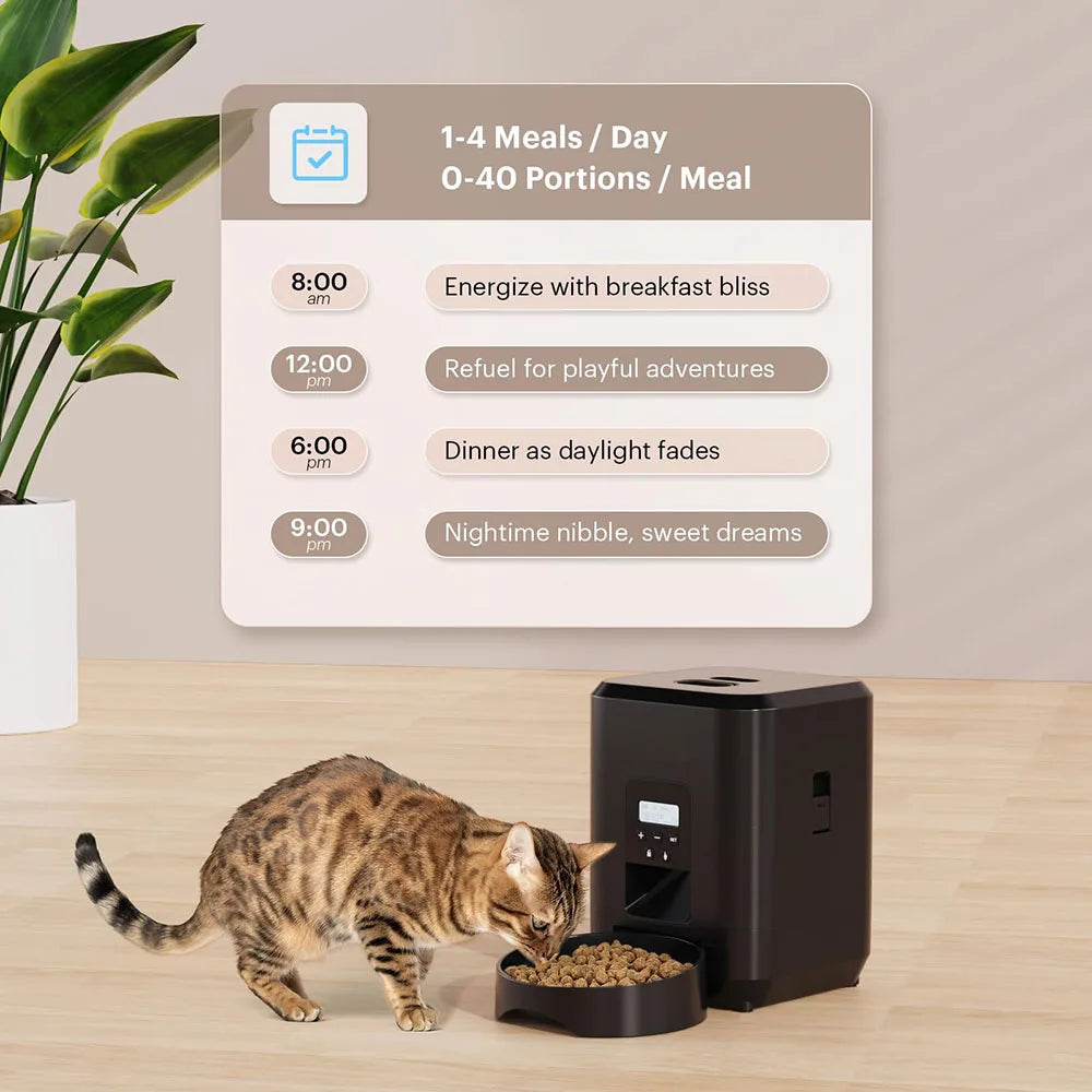 Automatic Smart Pet Feeder Machine With Timer