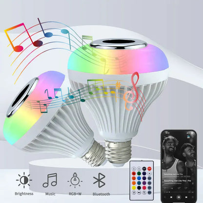 RGB Smart Bluetooth Speaker Music Bulb