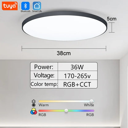 Smart RGB LED Light with Speaker