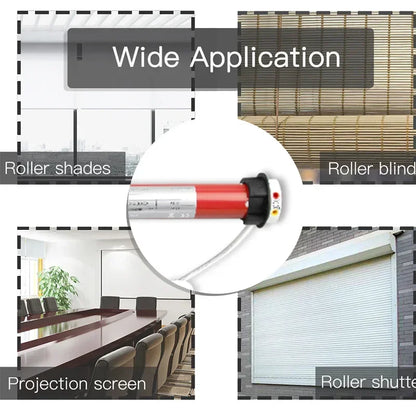 Automatic Electric Tubular Motor Curtain Roller - Atmos Hub