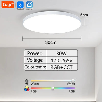 Smart RGB LED Light with Speaker