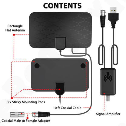 4K Digital HDTV Antenna Receiver For TV - Atmos Hub